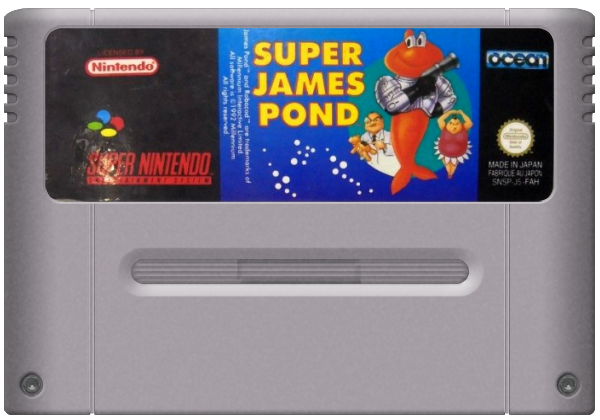 Super James Pond media 2 for Super Nintendo